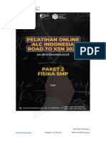 Paket 2 - Soal Fisika SMP