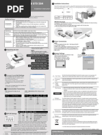 CTP107-E Series 88 970 564: Installation Instruction