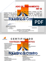 520971730 Certificado de Treinamento de NR 11 Talha de Corrente