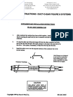 Installation Joint Keeper Addendum Conductor Bar Systems