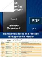 2 IE256 History of Management