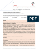 Condiciones Éticas para La Investigación Con Personas Mayores. Una Revisión Narrativa