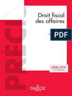 Droit Fiscal Des Affaires