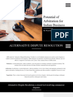 Potential of Arbitration For Indian Business: by Priyesh Ahirwar & Bhumi Nema