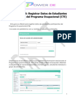 Admin13 - Registrar Datos Estudiantes Programa Ocupacional