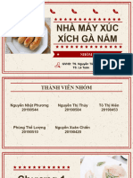 Slide xúc xích ức gà nấm nhóm 7