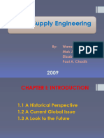Water Supply Engineering (Chapter 1, Introduction)