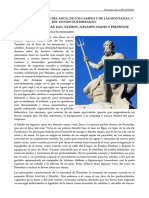 Tema 4: Divinidades Del Agua, de Los Campos Y de Las Montañas, Y Del Mundo Subterráneo: Poseidón, Nereidas, Pan, Sátiros, Náyades, Hades Y Perséfone