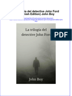 La Trilogia Del Detective John Ford Spanish Edition John Boy Download 2024 Full Chapter