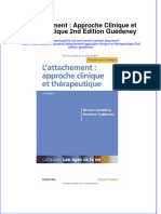 Lattachement Approche Clinique Et Therapeutique 2Nd Edition Guedeney download 2024 full chapter