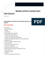 WWW Studyrankers Com 2017 06 Notes of CH 3 Metals and Non Metals Class 10th Scie