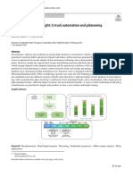 Decarbonising road freight: Is truck automation and platooning an opportunity?