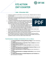 The Climate Action Commitment Counter