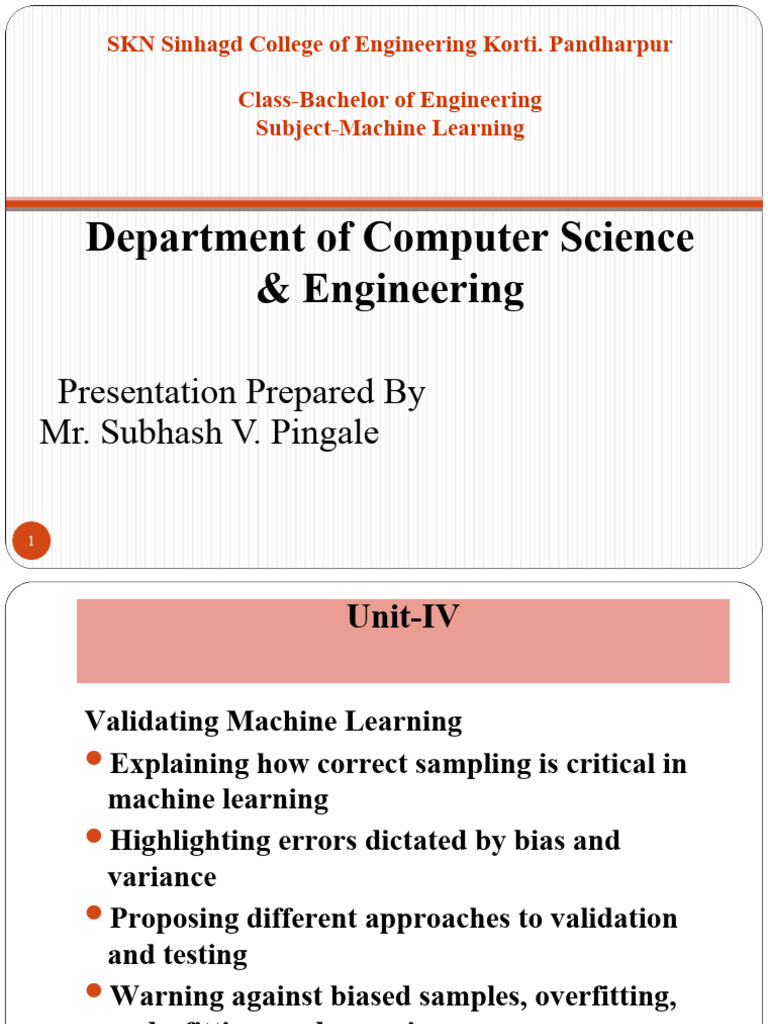 Cross-Validation in Machine Learning | PDF | Cross Validation ...