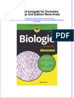 Biologie Kompakt Fur Dummies 2 Auflage 2Nd Edition Rene Kratz Download 2024 Full Chapter