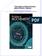 Lehninger Principles of Biochemistry 8Th Edition David L Nelson Download 2024 Full Chapter
