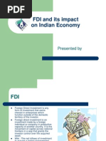 FDI and Its Impact in Indian Economy