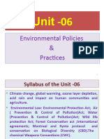Unit -06 ENV Policies