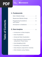 Data Analytics Curriculum