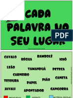 Cada Palavra No Seu Lugar