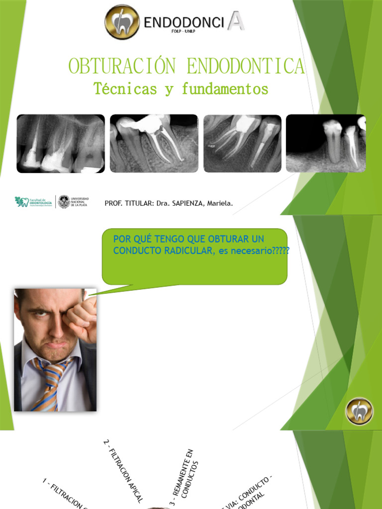 Técnicas de Obturación Endodonticas - Endo A Folp | Descargar gratis ...