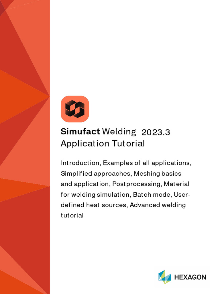 Simufact Welding Tutorial En Pdf Welding Construction