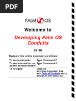 CONDUIT Developing Palm OS Conduits 08.96