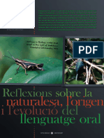 Ripoll, B. (2009), Reflexions sobre la naturalesa, l’origen i l’evolució del llenguatge oral