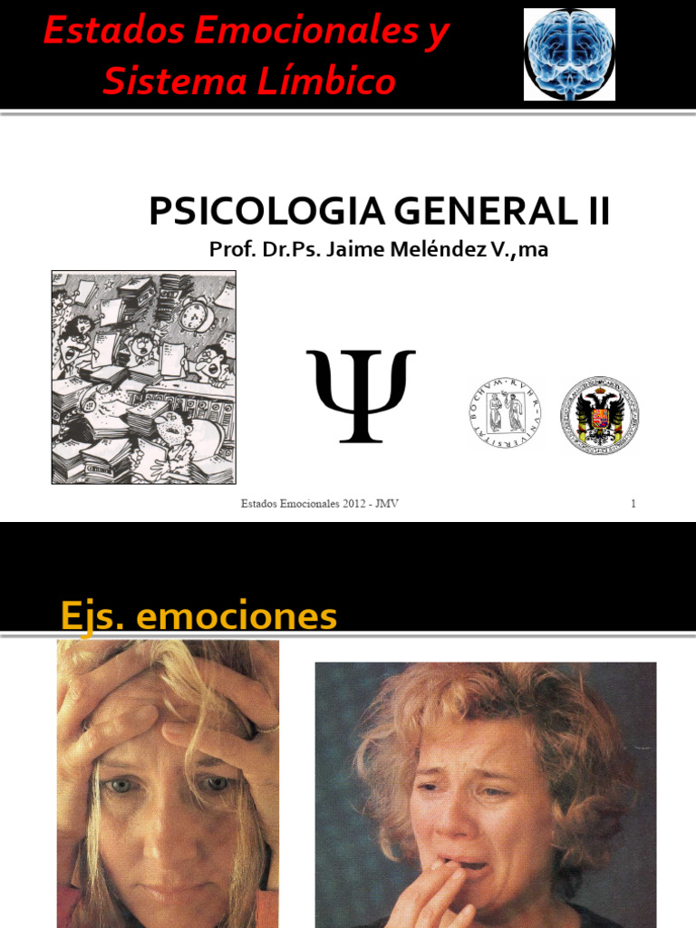 Estados Emocionales y Sistema Límbico | PDF | Las emociones | Glándula ...