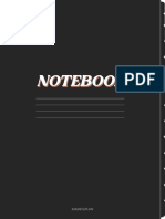 Digital Notebook Dark Mode by MADEtoPLAN