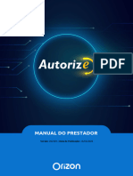 Manual Do Usuário Autorize Visão Prestador