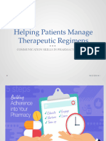 Helping Patients Manage Therapeut