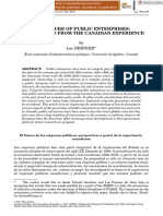 Ann Public Coop Econ - 2011 - Bernier - The Future of Public Enterprises Perspectives From The Canadian Experience