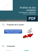 Análisis de Dos Variables: Correlación y Regresión