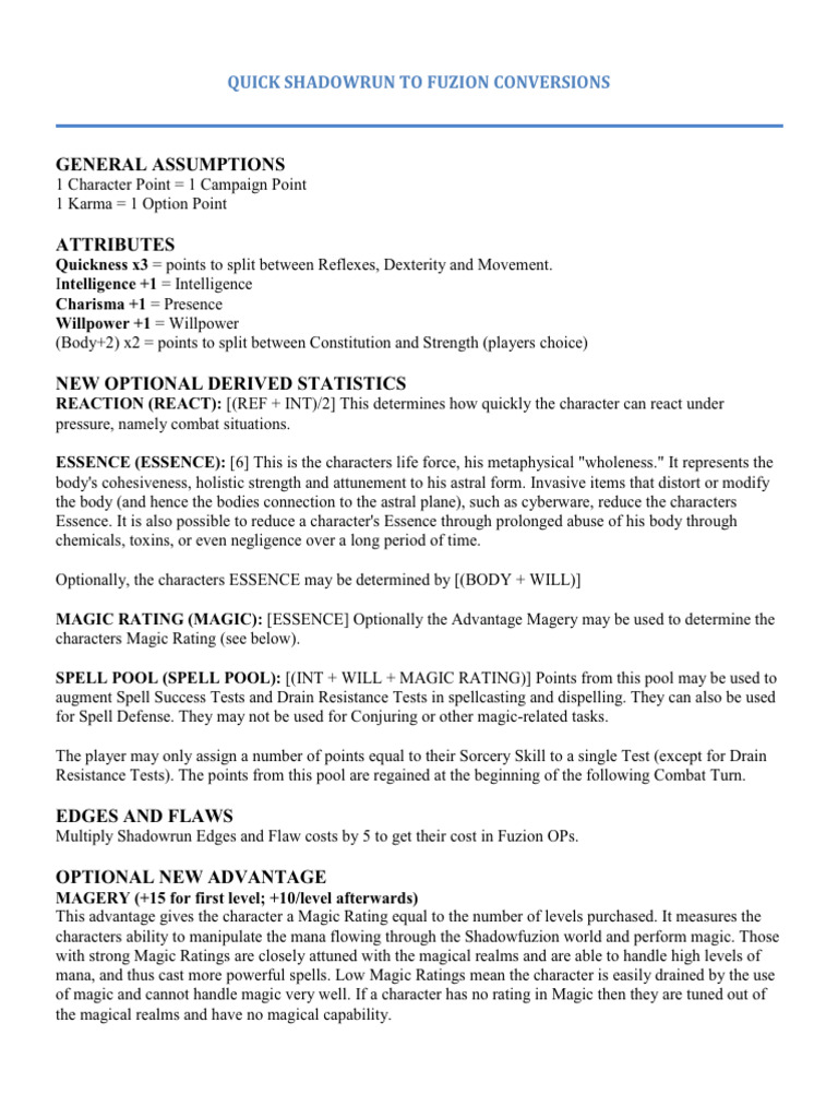 Cyberpunk 2020 Net Rules Shadowrun To Fuzion By Tzeentch Pdf