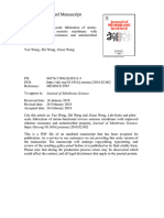 Lab-Scale and Pilot-Scale Fabrication of Aminefunctional