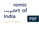 Economic Report of India Impacts of Covid 19 Compressed