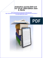 Chinas Globalization and The Belt and Road Initiative 1St Ed 2020 Edition Jean A Berlie Download 2024 Full Chapter