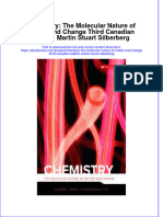 Chemistry The Molecular Nature of Matter and Change Third Canadian Edition Martin Stuart Silberberg Download 2024 Full Chapter