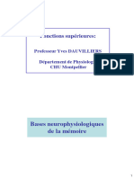 Bases Neurophysiologiques de La Mémoire