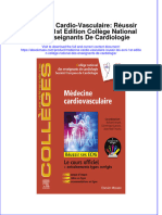 Medecine Cardio Vasculaire Reussir Les Ecni 1St Edition College National Des Enseignants de Cardiologie Download 2024 Full Chapter