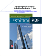 Mecanica Vectorial para Ingenieros Estatica 11Th Edition Ferdinand P Beer Download 2024 Full Chapter