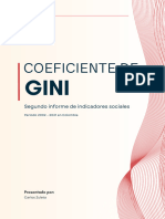 Informe Coeficiente de GINI
