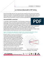 Eerc Ahsystems 2307 Antenna-Beamwidth