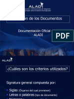 Publicaciones ALADI Secretaria General Documentos Sin Codigos Codificacion Documentos