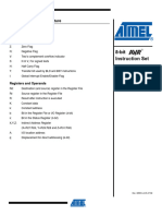 ATmega Instruction Set