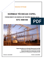 NTC 906100 Fornecimento de Energia em Tensões de 69 e 138 KV