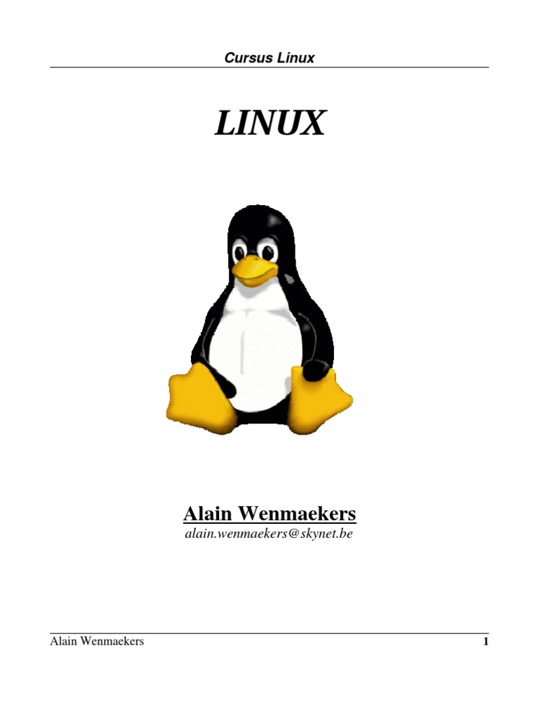Linux for beginners pdf