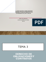 TEMA 3 Obligaciones y Contratos