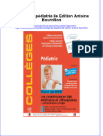 College de Pediatrie 8E Edition Antoine Bourrillon Download 2024 Full Chapter